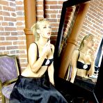 First pic of Perfect Bodied Kayden Kross Strips Down To Her Nylons In Front Of The Mirror / DefineBabe.com