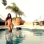 Second pic of Gorgeous Looking Babe Sammy Stone With Excellent Ass Removes Her Bikini In The Pool / DefineBabe.com