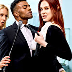 Second pic of Maitland Ward competes for that black cock and wins