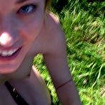 Fourth pic of Daisy Lane: Lovers fuck in outdoor POV scene - Babes and Pornstars