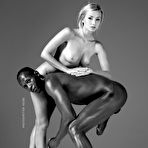Third pic of Nude pics of good-looking white nymph and black stud with humongous boner