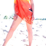 First pic of Valerie Leche Sexy Ukrainian Redhead Naked on a Beach