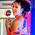 First pic of Chelsea: Hottie in red dances wild @ Action Girls - XNSFW.COM