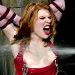 First pic of Submissive redhead Madison Young gets tortured by Damon Pierce and helping mistress