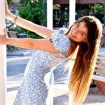 Third pic of Scarlett-II in Baby Blue Dress - FTVGirls.com