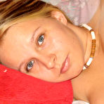 First pic of girlycast Teen Chrissy's hairy pussy. Her first nude shoot