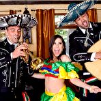 Third pic of Bosomy Latina Alexa Nicole Has Seduced Two Musicians For The Hardcore Group / DefineBabe.com