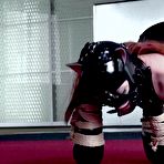 Third pic of clubropemarks Rubber kinbaku kitten - video