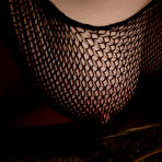 Third pic of Lana Del Lust Fishnet Striptease