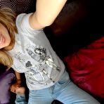 First pic of Lovely teen stripping off her blue dress at HomeMoviesTube.com