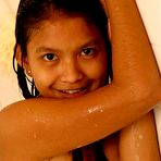 Fourth pic of Kat Young :: Petite asian teen with perfect body taking a shower alone