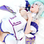 Fourth pic of Cospuri Ria Kurumi Cosplay