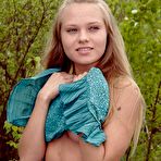Fourth pic of Hottest Daring teenage chick masturbating in the forest with a toy by ShavedTeenGirls.com