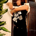 Second pic of Beautiful Japanese girl indulges us in a sensual and total striptease