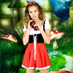 First pic of Hottest Wonderful cutie in an outfit slowly reveals her amazing small tits and nipples before taking off her panties. by ShavedTeenGirls.com