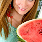 Second pic of Watermelon and pussy teen