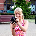 Third pic of Hottest Teen with small tits having messy sticky facial in Amsterdam by ShavedTeenGirls.com