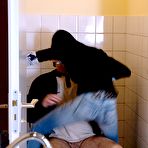 Fourth pic of Teenie with a broker arm needs experienced cock inside her naked