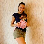 First pic of Tall and gorgeous teen Magda strips and shows her assets naked