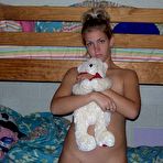 First pic of This beautiful teeny is so passionate and depraved her boyfriend decides they gotta make some money on her sex obsession. He finds some eager rich guy online who sure doesn't mind playing this kinky game with fucking a hot 18 y.o. chick right in front of her jealous boyfriend. Yeah, right, jealous. This fucking perv takes the cash, then stays to watch his honey get fucked and gives her a loving kiss right when she gets her orgasm. teen