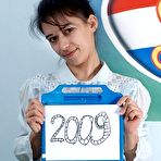 First pic of Teen sweetie drilling her muff indoors with a big dildo naked