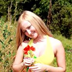 First pic of Hottest Innocent blonde teenager toying her juicy pussy outdoor by ShavedTeenGirls.com