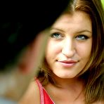 Fourth pic of Brunette teenie babe stuffed by an hairy senior outdoor naked