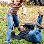 First pic of Senior soccer coach fucks a teenage female player in shower naked