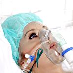 Second pic of Doctor fucking a stunning blonde teenage patient in hospital naked