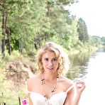 Third pic of Hottest This incredible blonde knows how to play wet and sexy games and doing it in the great outdoors, only makes it more fun. by ShavedTeenGirls.com