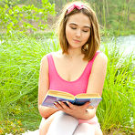 First pic of Hottest Cute and extremely sexy teen girl loves stripping off her cute clothes and undies while posing by the lake. by ShavedTeenGirls.com