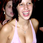 Third pic of Nobody knows where this guy got an idea to sell his pretty girlfriend for cash, but it took him no time to find the first client who was more than willing to fuck her. This is some kind of a totally perverted pleasure. He watches her get fucked and plays with his cock joining the fun to have his gf double-teamed with no mercy. This naughty kitten loves nothing more than sex and money and now she gets both in abundance, so she ain't complaining. teen