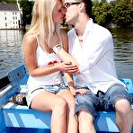 Fourth pic of A handsome teenage cutie screwed by a large hard schlong naked