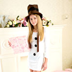 First pic of Hottest This glamorous blonde beauty took her pajamas off to reveal her perfect pair of natural round tits to you. by ShavedTeenGirls.com