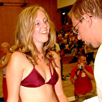 First pic of David is a real pervert who loves money more than he loves his girlfriend. That's why he hooks her up with a rich guy from a dating site and stays home to watch her suck his cock and get fucked for cash. Well, if he thought she'd be disgraced with this whore-style fuck he was wrong. She loved every moment of it from the very first blowjob to a messy cumshot she took in the end. Oh, these shameless sex addicts totally deserve one another. teen