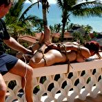 Third pic of Master chooses a nice day to punish Star, Madison Young, Sasha Monet, Mallory Knots and Jenni Lee