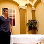 Second pic of The Big Titted Asian Asa Akira Enjoys Massage And Then Also The Rock Hard Pounding In The Parlor / DefineBabe.com
