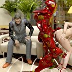Fourth pic of Ass Fucked By 3D Robot