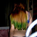 Fourth pic of Naughty emo girlfriends posing hot on cam