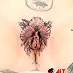 Third pic of River Dawn Ink After Pussy Tattoo Photoshoot