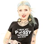 Fourth pic of River Dawn Ink After Pussy Tattoo Photoshoot