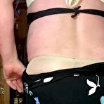 Second pic of Blonde sissy with pink undies ready to butt playing - AmateurPorn