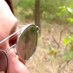 Second pic of Taking his dick hard in the woods - AmateurPorn