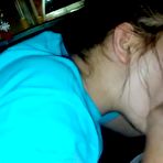 Third pic of Hot girlfriend giving a blowjob in drive by - AmateurPorn