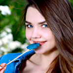 First pic of Georgia nude in erotic FLOWER gallery - MetArt.com