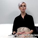 First pic of Mature Blonde At Casting - EPORNER
