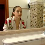 First pic of Brunette girlfriend shaves her pits and her pussy - AmateurPorn