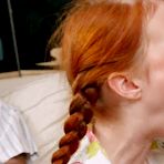 Fourth pic of Pigtailed Redhead Teen Fucked by 75 Year Old - AmateurPorn