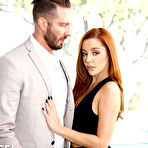 First pic of Vanna Bardot Slim Redhead in Action