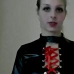 First pic of Blonde junge MILF in Leder Dessous gefickt - AmateurPorn